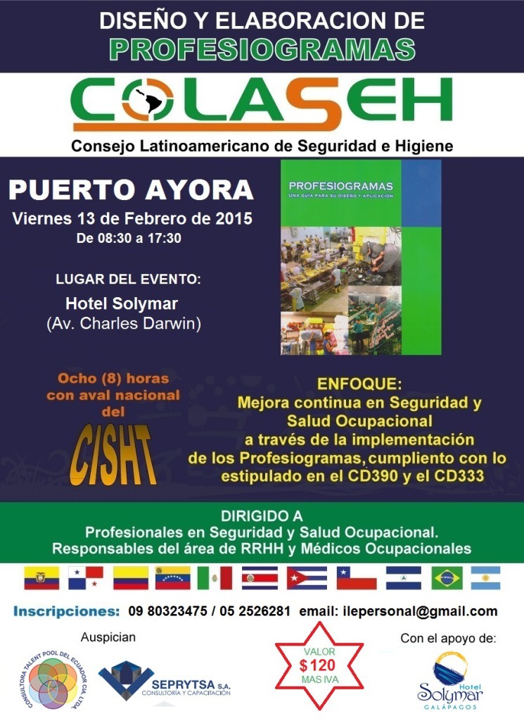 Profesiogramas Galápagos